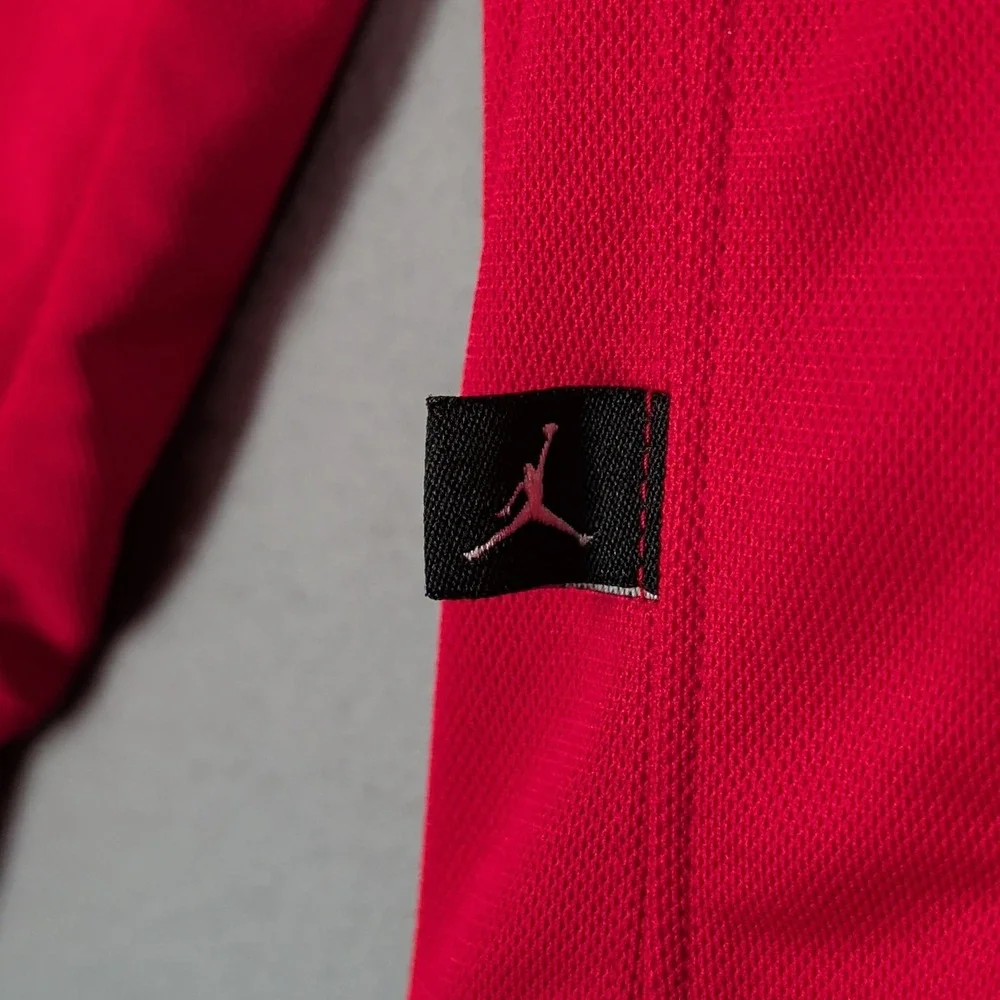 Jordan‎ Track Jacket Mens XL Red White Full Zip Athletic 509155-658